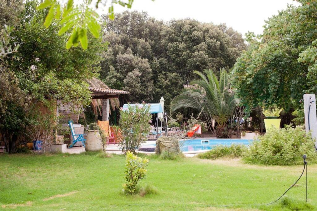 Big Relax Apartment With Swimming Pool And A Peaceful Garden In A Private Villa Sestu 외부 사진